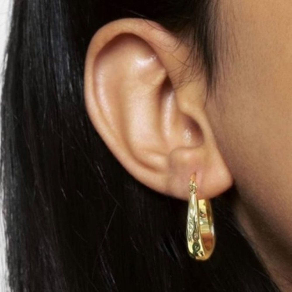 14k Gold Hoop Earrings